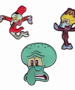 Alternative view of Spongebob 'Squidward' Enamel Pin