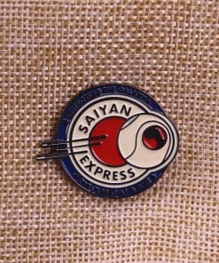 Alternative view of Dragon Ball Z 'Saiyan Express' Enamel Pin