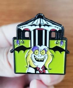 Alternative view of Beetlejuice 'Carousel ' Enamel Pin