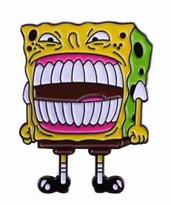 Alternative view of Spongebob 'Big Teeth' Enamel Pin