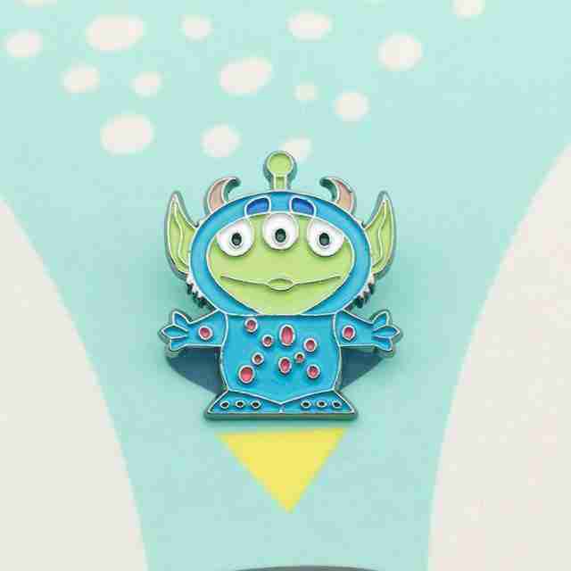 Toy Story 'Three-eyed Alien x Sully | Monster Inc.' Enamel Pin