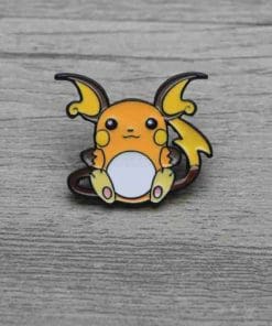 Alternative view of Pokemon 'Raichu' Enamel Pin