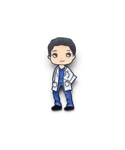 Grey's Anatomy 'Derek' Enamel Pin