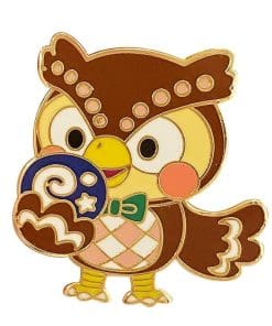 Alternative view of Animal Crossing 'Blathers' Enamel Pin