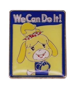 Animal Crossing 'Isabelle | We Can Do It' Enamel Pin