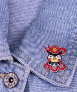 Alternative view of Animal Crossing 'Blathers | Hoo Hoo' Enamel Pin