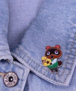 Alternative view of Animal Crossing 'Tom Nook | Bag o Bells' Enamel Pin
