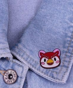 Alternative view of Animal Crossing 'Celeste' Enamel Pin