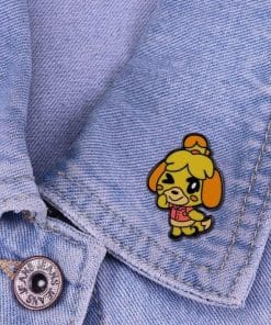Alternative view of Animal Crossing 'Isabelle | Winking' Enamel Pin