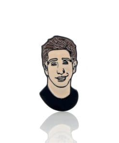 Alternative view of Friends 'Ross' Enamel Pin