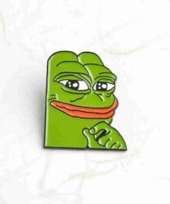 Pepe the Frog 'Smirking' Enamel Pin