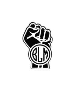 Black Lives Matter BLM '1.0' Enamel Pin