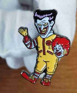 Alternative view of The Joker 'Ronald McDonald' Enamel Pin