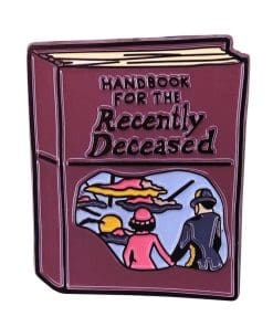 Beetlejuice 'Handbook' Enamel Pin