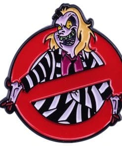 Beetlejuice 'Just Say No' Enamel Pin
