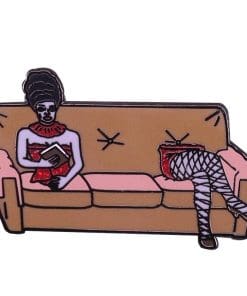 Beetlejuice 'Half Woman | Couch' Enamel Pin
