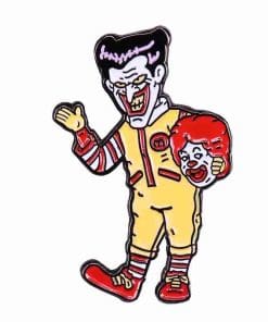 The Joker 'Ronald McDonald' Enamel Pin