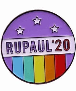 Alternative view of RuPaul's Drag Race 'Ru 2020' Enamel Pin