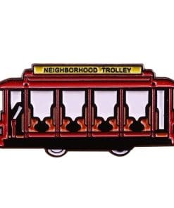 Mr. Rogers' Neighborhood 'Trolley' Enamel Pin