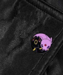Alternative view of Pokemon 'Umbreon | Espeon | Yin and Yang' Enamel Pin
