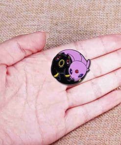 Pokemon 'Umbreon | Espeon | Yin and Yang' Enamel Pin - Image 3