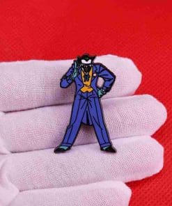Alternative view of The Joker 'Classic Cartoon | Careful' Enamel Pin