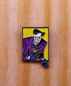 Alternative view of The Joker 'Classic Cartoon | Clown Prince of Thieves' Enamel Pin