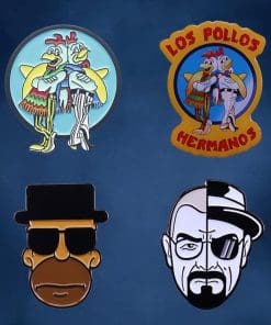 Alternative view of Breaking Bad 4 Piece Set Enamel Pin