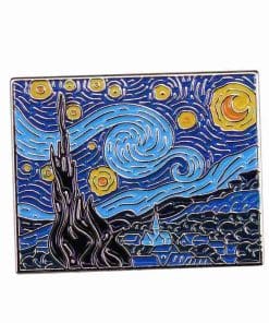 Van Gogh 'Starry Night' Enamel Pin