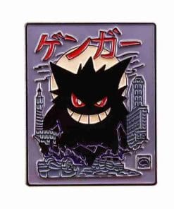 Alternative view of Pokemon 'Gengar | Godzilla' Enamel Pin