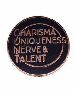 Alternative view of RuPaul's Drag Race 'Charisma' Enamel Pin