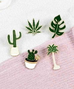 Alternative view of Tropical Tree 'Coconut Tree ver.02' Enamel Pin