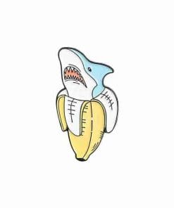 Shark 'Banana' Enamel Pin