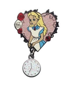 Alice in Wonderland 'Tick Tock' Enamel Pin