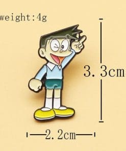 Alternative view of Doraemon 'Suneo' Enamel Pin
