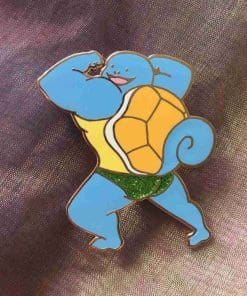 Pokemon 'Squirtle | Fitness Model' Enamel Pin