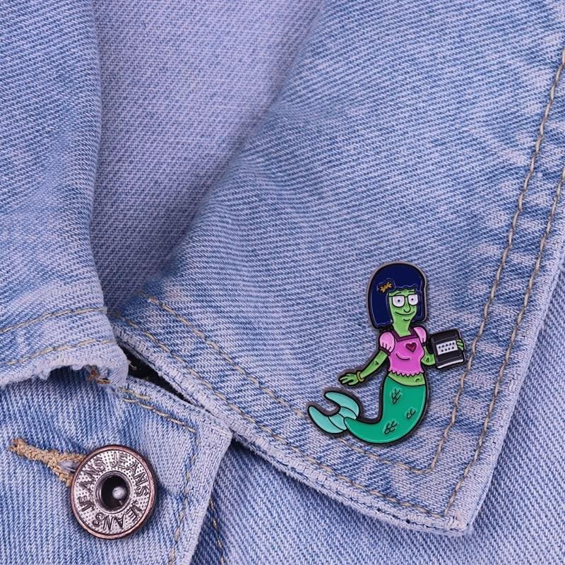 Bob's Burgers 'Tina | Mermaid' Enamel Pin - Image 3