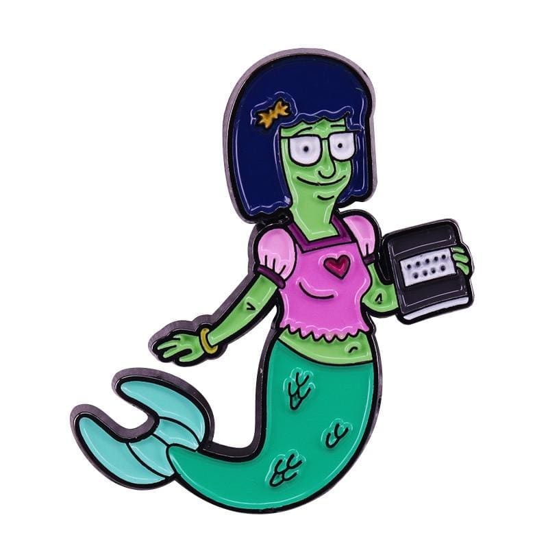 Bob's Burgers 'Tina | Mermaid' Enamel Pin - Image 2