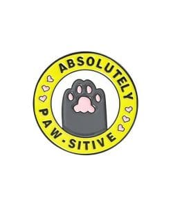 Cats Club 'Absolutely Pawsitive' Enamel Pin