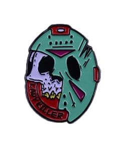 Alternative view of Movie 'Friday the 13th Lady Killer' Enamel Pin