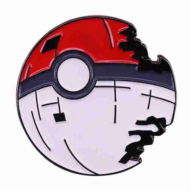 Pokemon 'Damaged Pokemon | Death Star' Enamel Pin