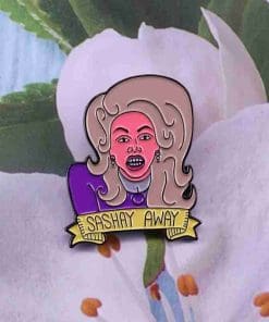 Rupaul's Drag Race 'RuPaul | Sashay Away' Enamel Pin - Image 3