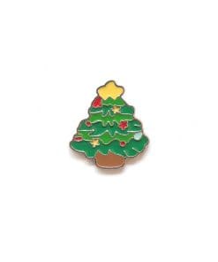 Christmas 'Cute Tree' Enamel Pin