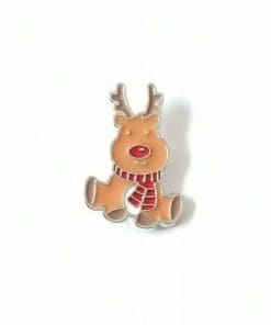 Christmas 'Rudolph The Red-Nosed Reindeer' Enamel Pin
