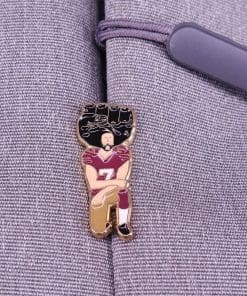Colin Kaepernick Kneeling Enamel Pin