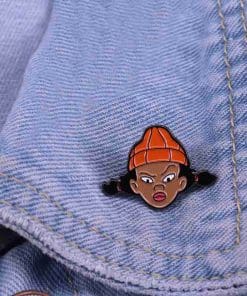 Alternative view of Recess 'Ashley Spinelli' Enamel Pin