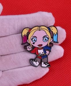 Alternative view of Harley Quinn 'Comic Kid' Enamel Pin