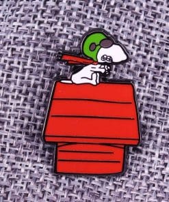Alternative view of Charlie Brown 'Snoopy | Red Barron' Enamel Pin