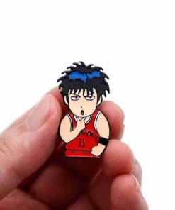 Alternative view of Slam Dunk 'Chibi Rukawa' Enamel Pin