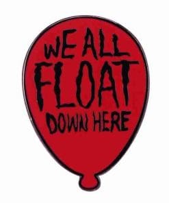 Pennywise 'IT | We All Float Down Here | Black' Enamel Pin